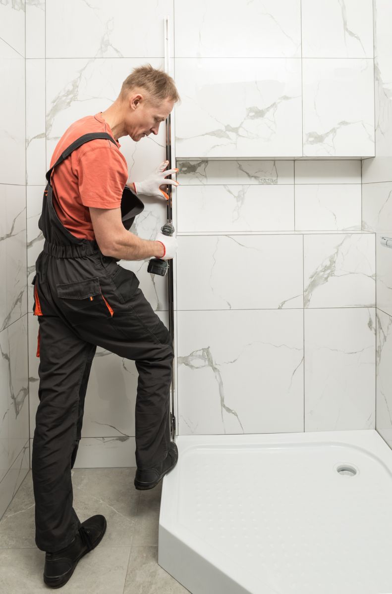 Custom Tile Work During Installation